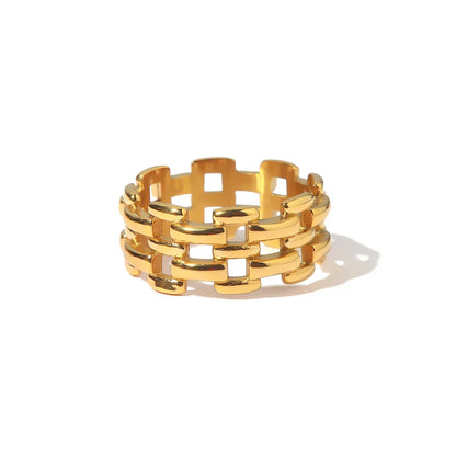 Luxury Seed Bead Cocktail Ring
