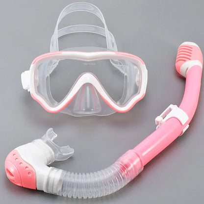 Junior Diving Mask Kit with Shatterproof Lens