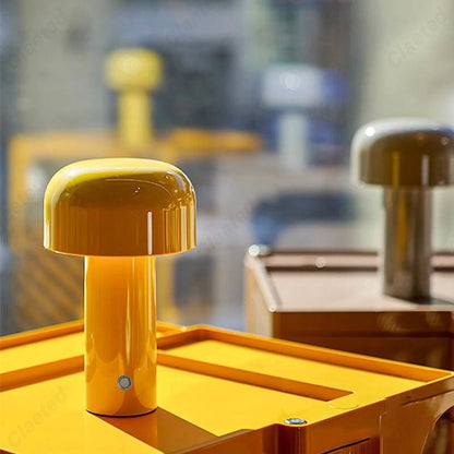 Sleek Mushroom Desk Lamp with Sensor Switch - Luxicro