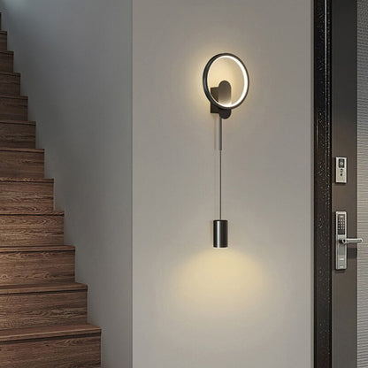 Contemporary LED Gold Sconce Wall Lamp 24W