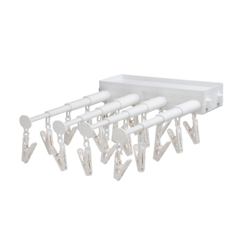 Space-Saving Folding Wall Drying Rack - Luxicro