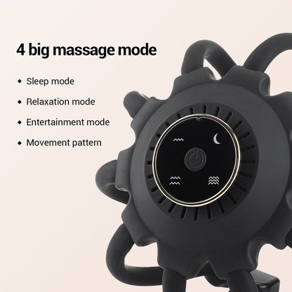 Compact Rechargeable Massage Headphones with Comfort Grip