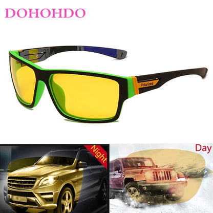Polarized Night Driving Glasses UV Protection Men Women