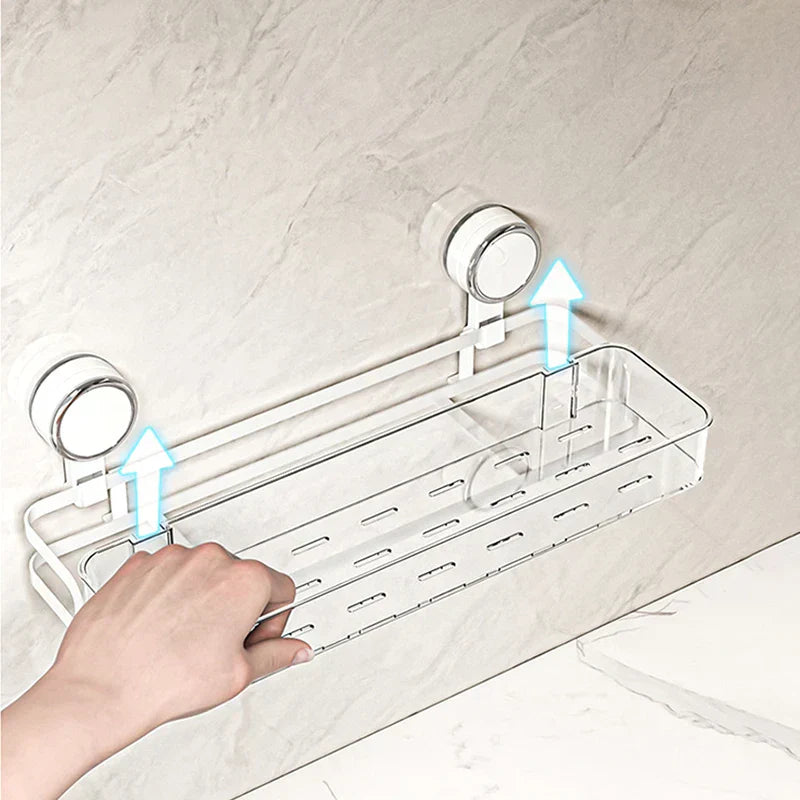 Sticky Mount Storage Shelf for Kitchen and Bath