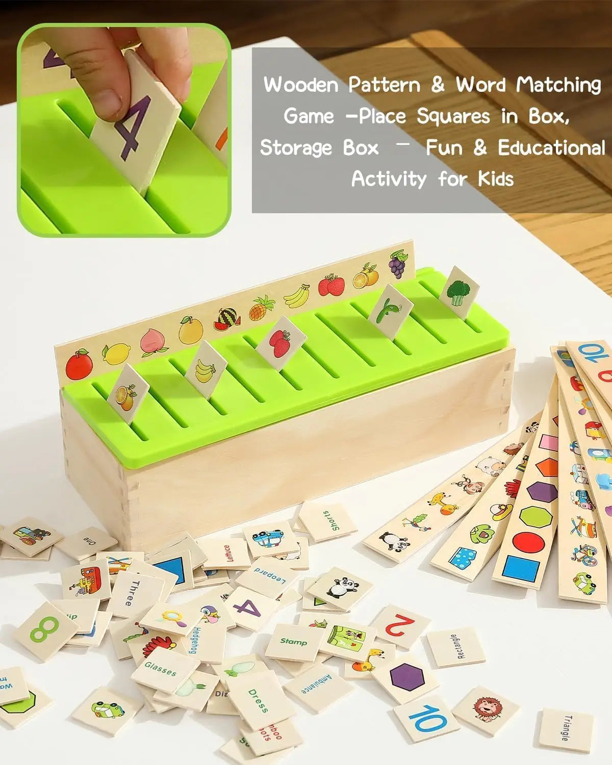 Fun Educational Wooden Sorting Toy