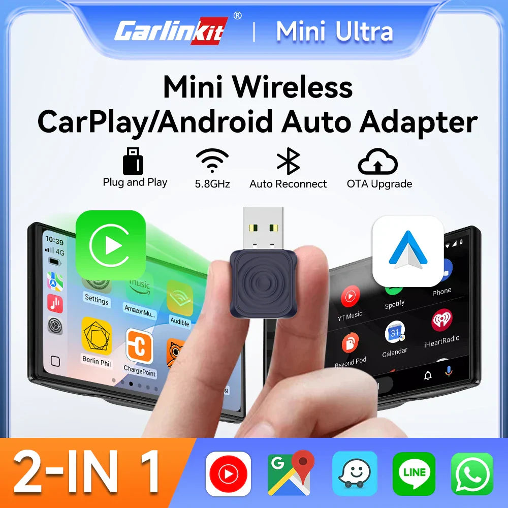 Compact Dual USB Car Charger Adapter with WiFi - Luxicro