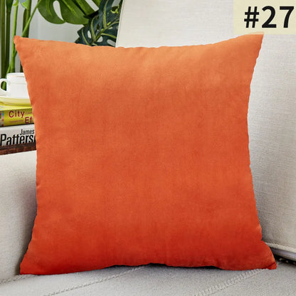 Plush Velvet Pillowcase for Luxury Living Rooms