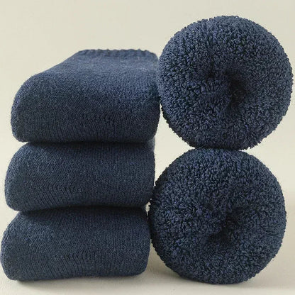 Warm Cable Knit Socks