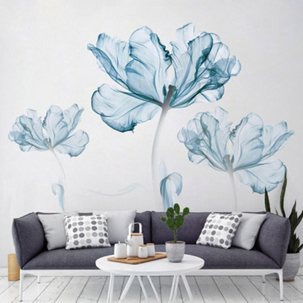 Pretty Flower Wall Art Sticker