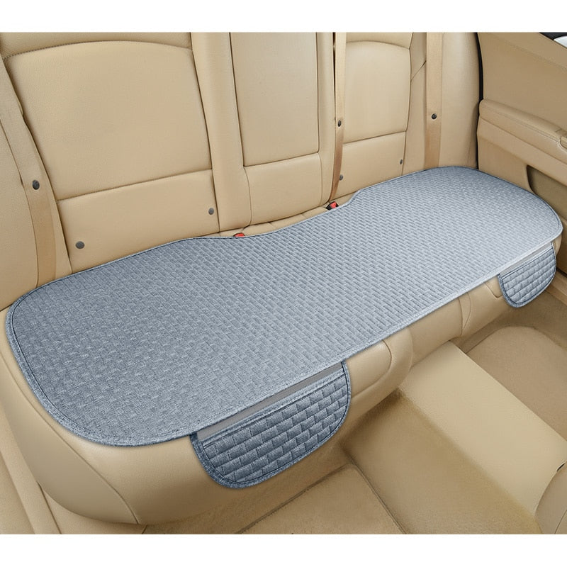 Durable Auto Seat Protector Mat with Grip Back