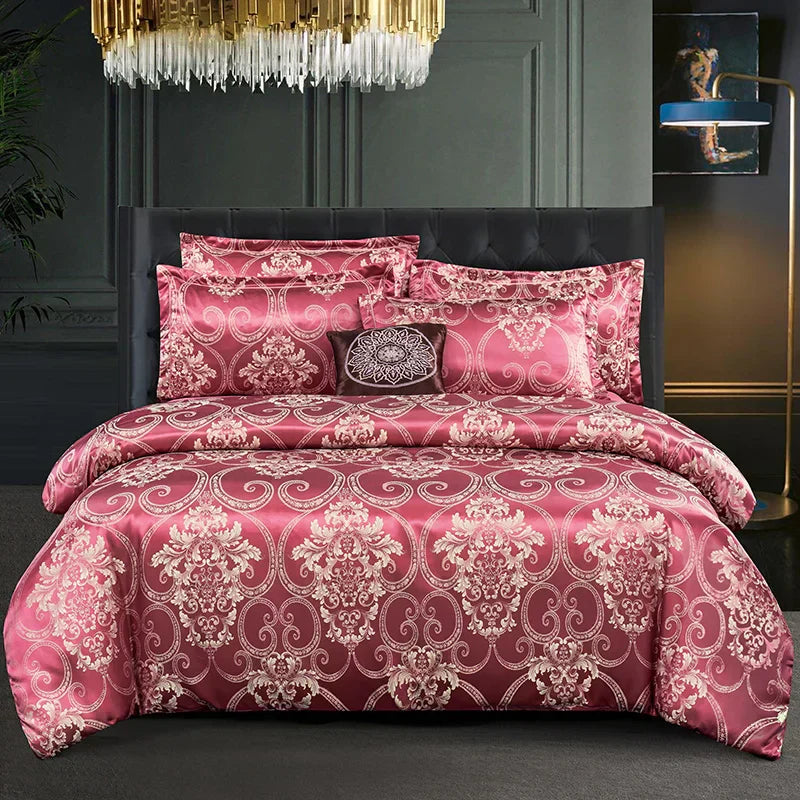 Luxurious Navy Blue Comforter Set