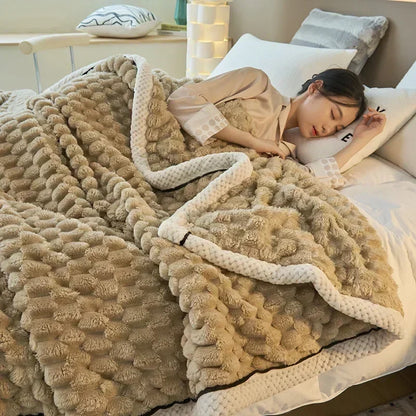 Soft Fleece Blanket for Bed and Sofa