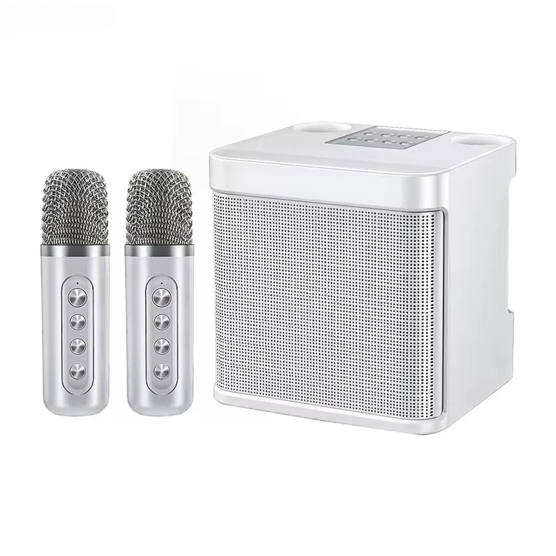 Wireless Portable Karaoke Speaker System with Microphones