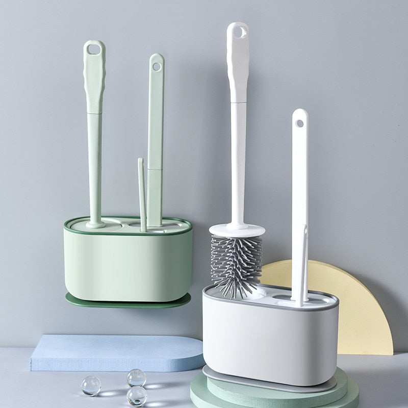 Convenient Toilet Brush Holder Set