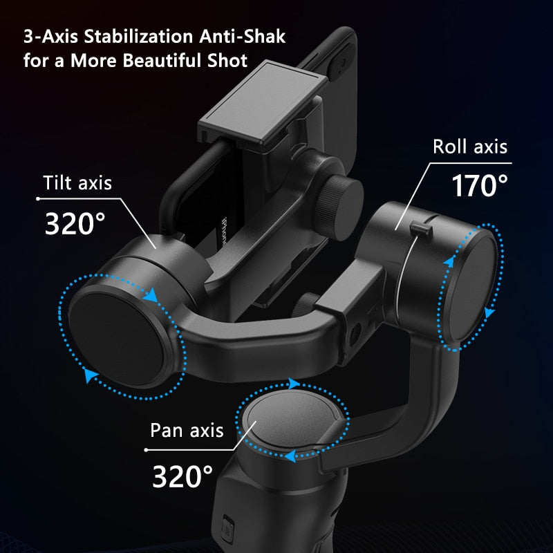 Compact 3D Smartphone Camera Stabilizer