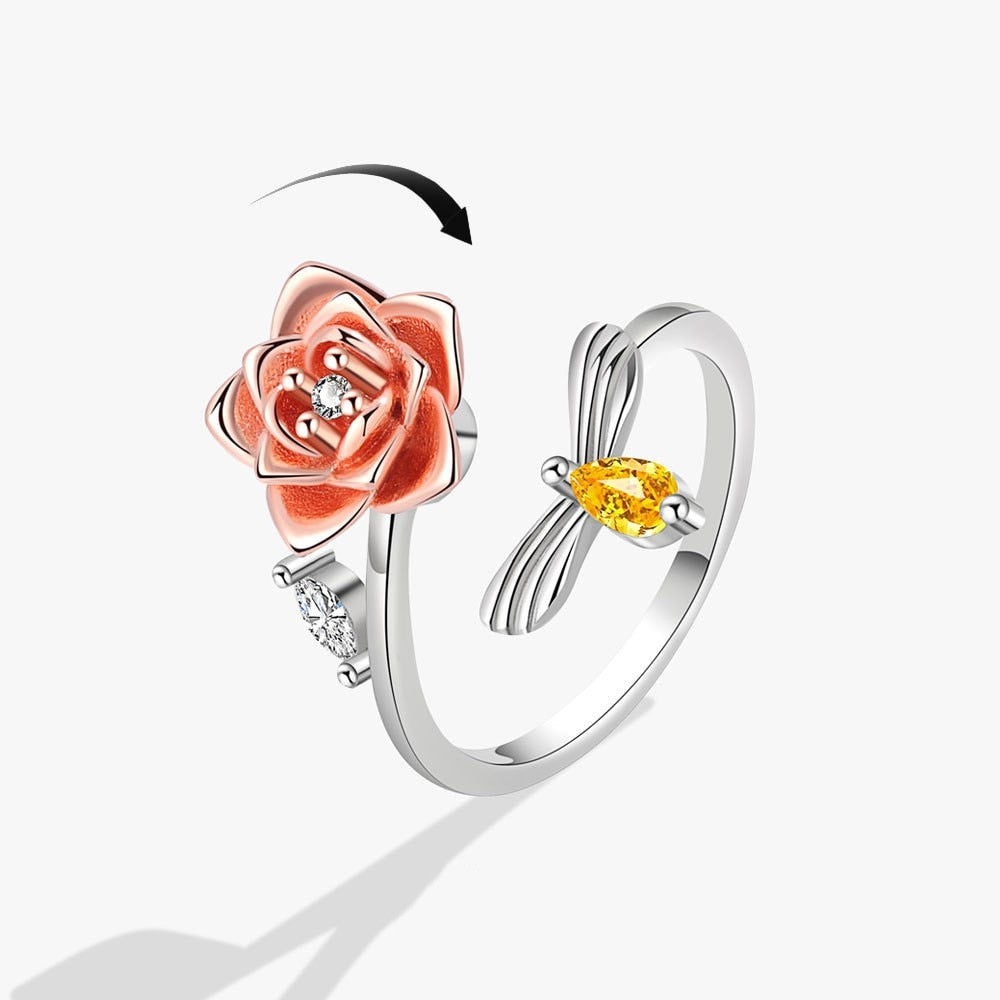 Shining Cosmic Adjustable Band Ring