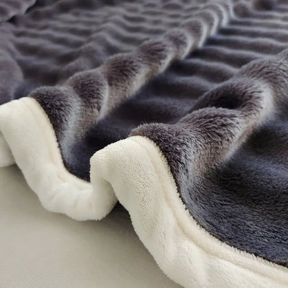 Warm Fuzzy Throw Blanket Super Soft Plush
