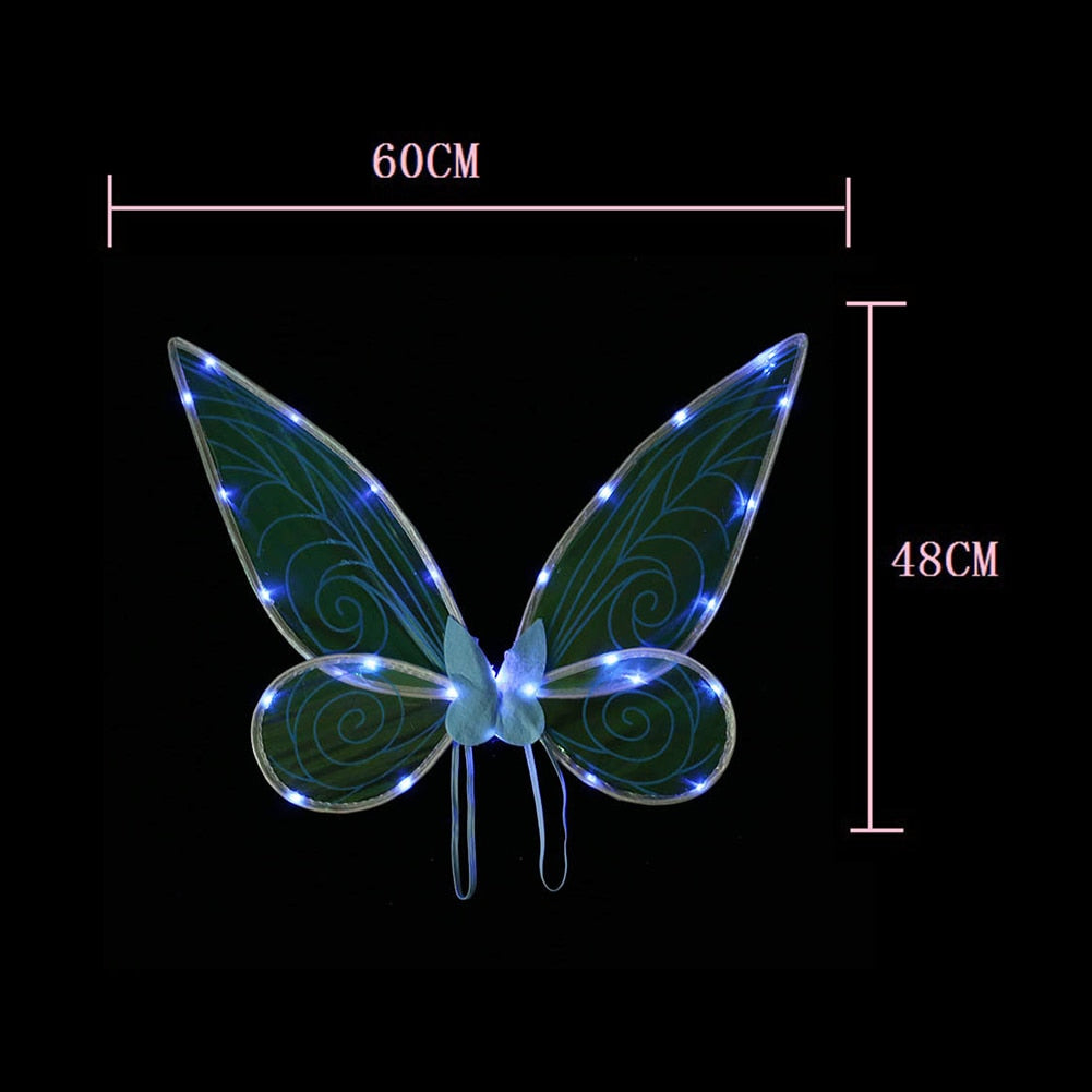 Shiny Colorful Fairy Wings