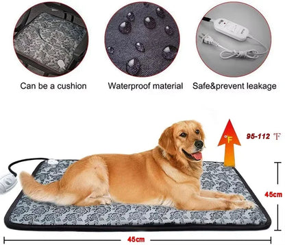 Warm Pet Bed with Thermostat and Timer