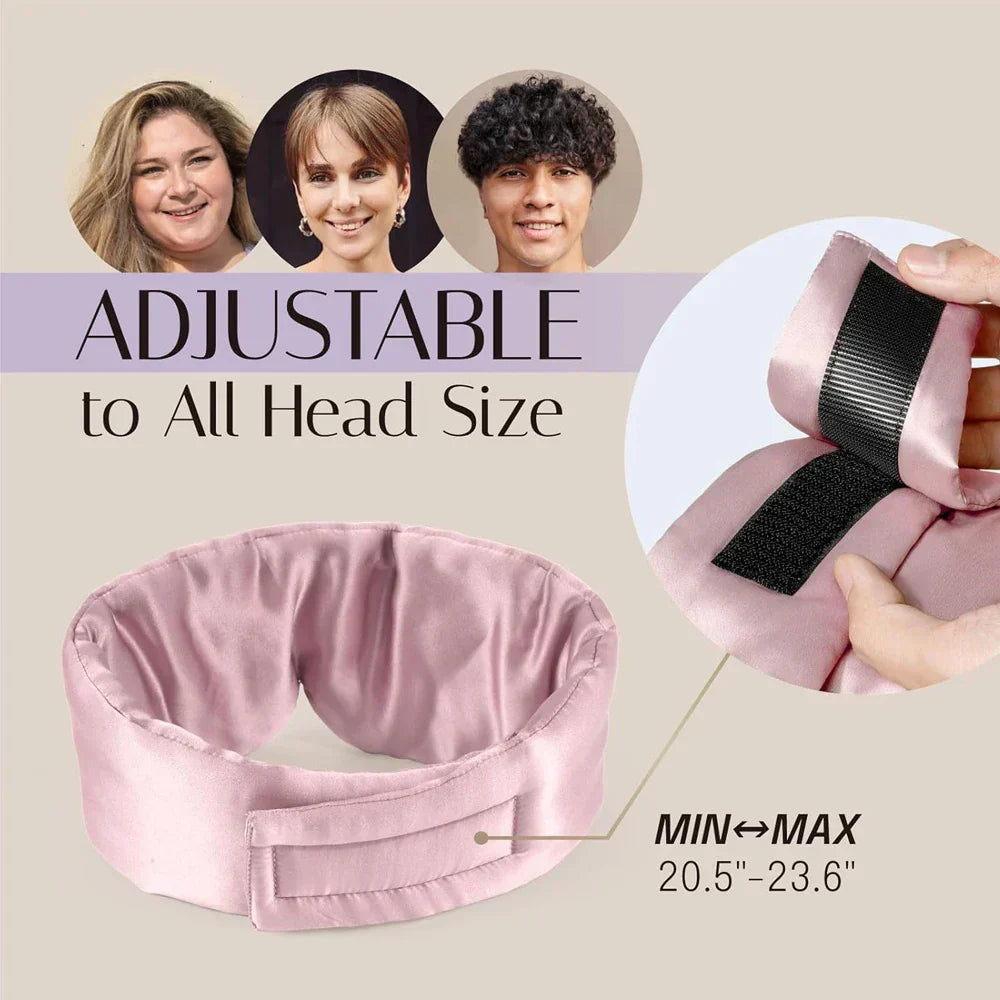 Comfortable Satin Sleep Mask for Travel Rest