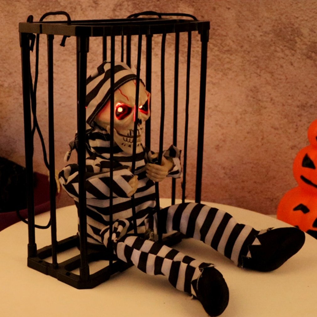 Creepy Halloween Mansion Statue - Luxicro
