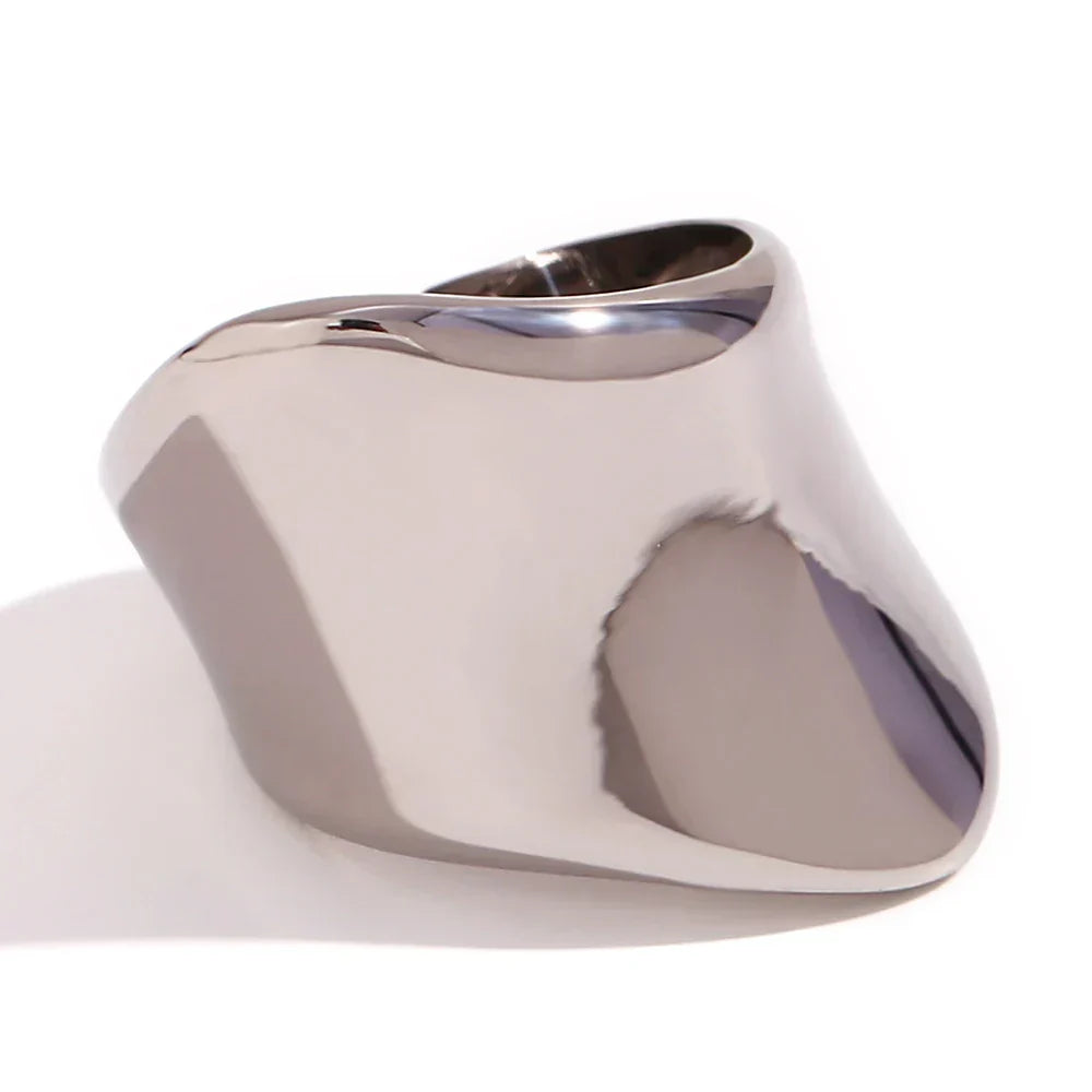 Premium 18k Gold Ocean Wave Ring