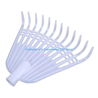Garden Leaf Rake 12 Tine Lightweight Tool