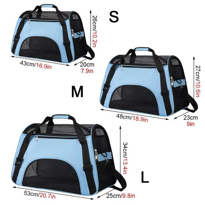 Breathable Pet Carrier Travel Tote Bag
