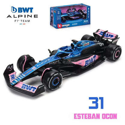 Detailed F1 Car Model 1:43 Scale Collectible Replica