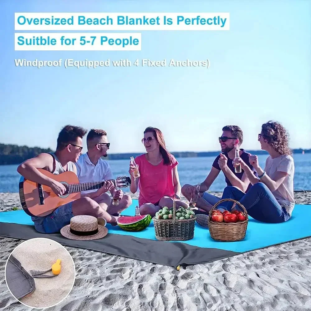 Big Waterproof Outdoor Beach Blanket