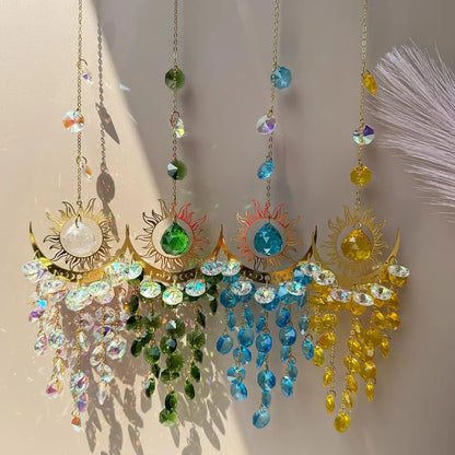 Beautiful Crystal Glass Suncatcher Ornament