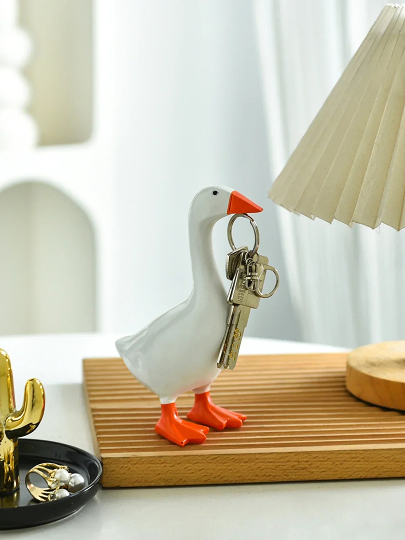 Adorable Mini Magnet Bird Key Holder Charm