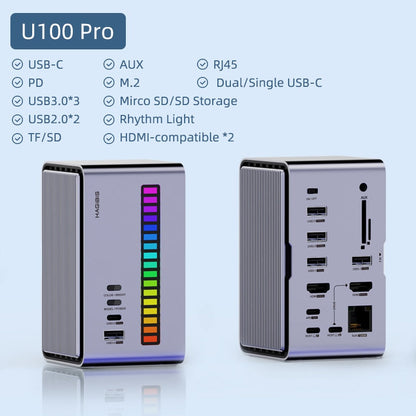 Vibrant Portable USB Charging Music Dock