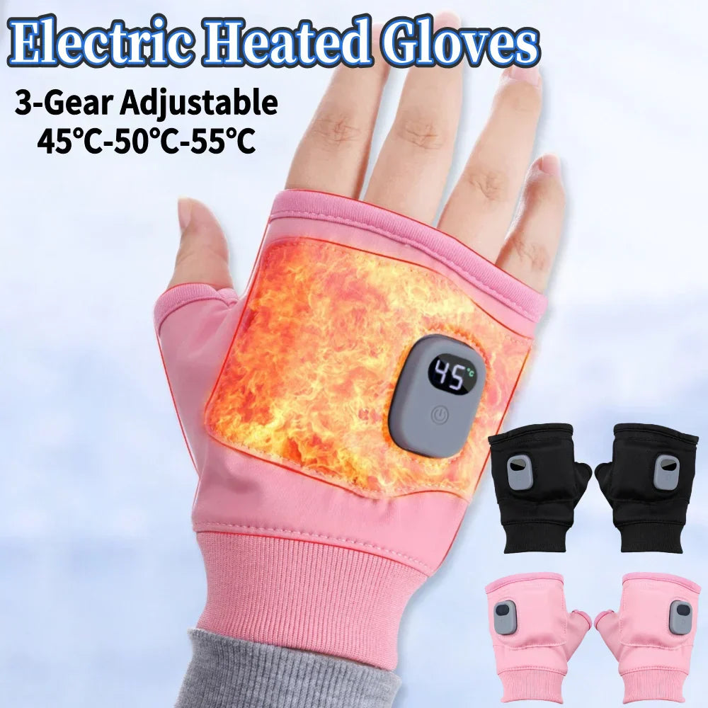 Cozy Battery Powered Heating Gloves for Men Women