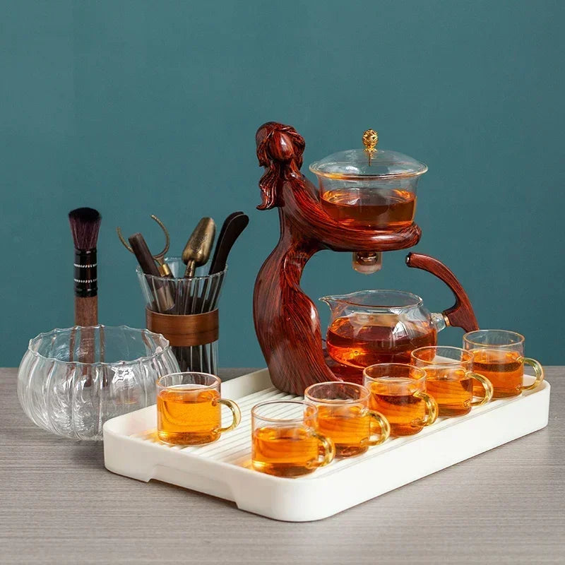 Elegant Natural Wood Tea Infuser