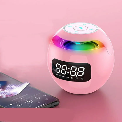 Compact LED FM Alarm Clock Radio - Luxicro