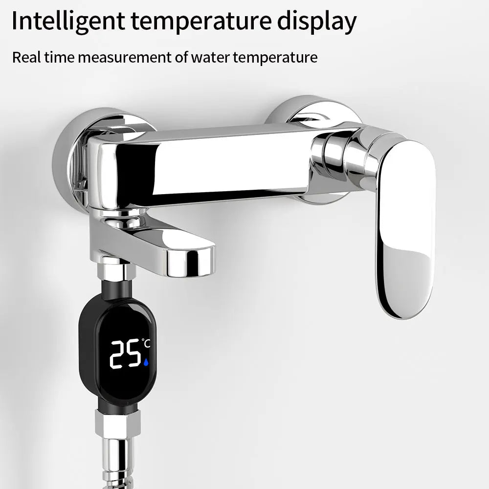 Accurate Water Temperature Digital Shower Gauge - Luxicro