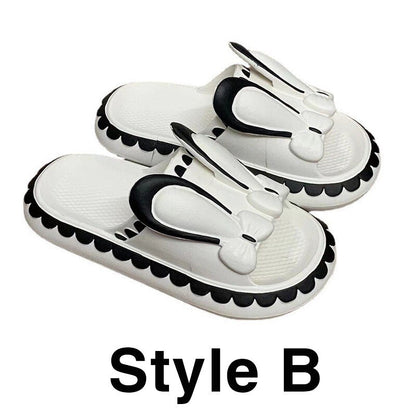 Cozy Rabbit Soft Ladies Slippers