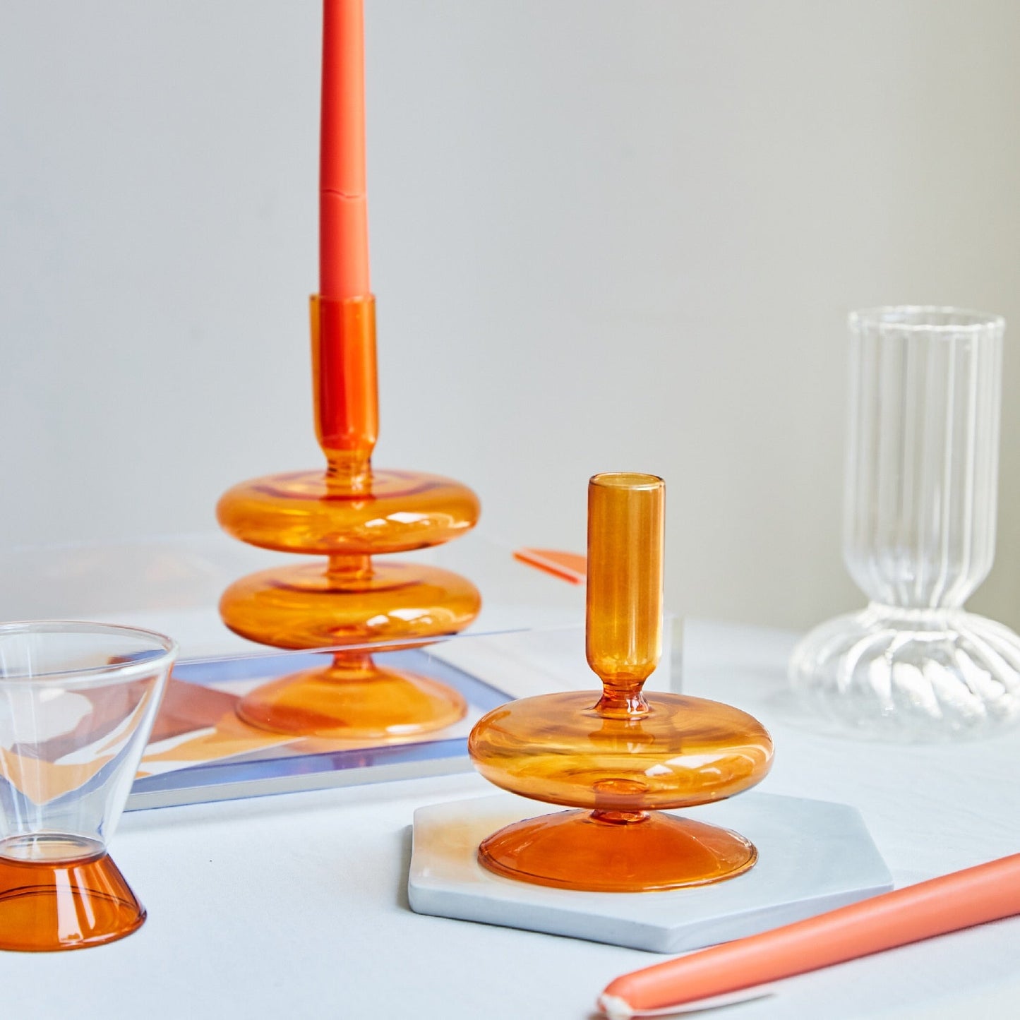 Decorative Metal Candle Holder Sets