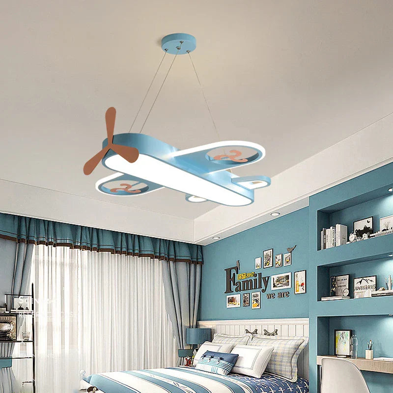Airplane Shaped Modern LED Lighting Fixture - Luxicro