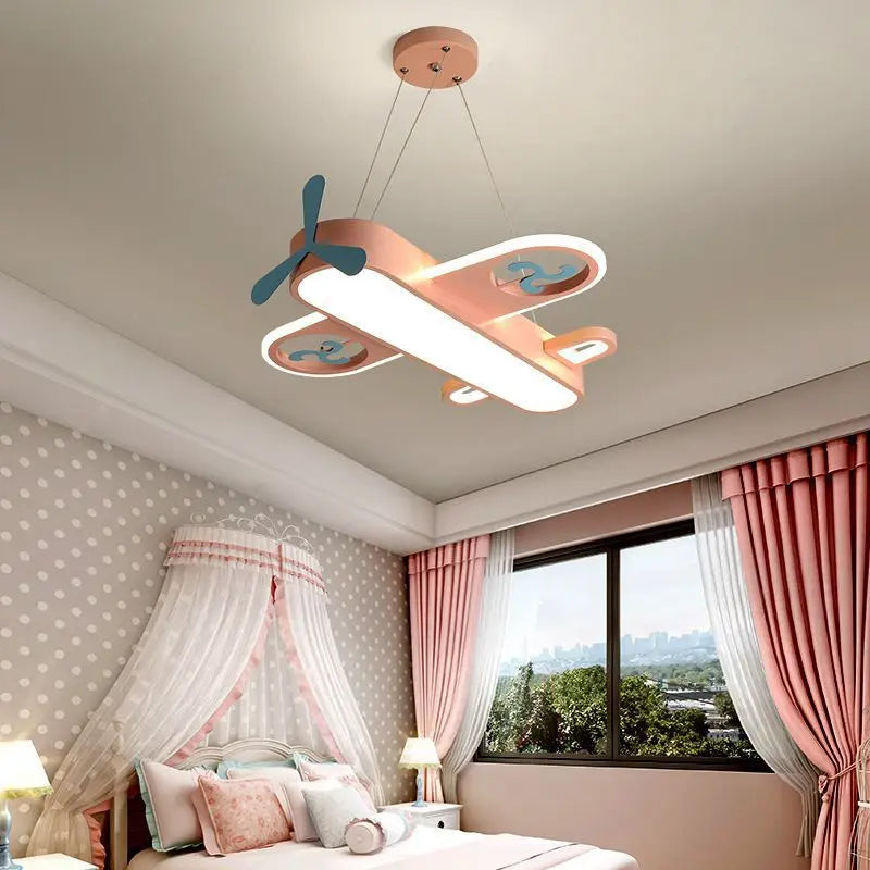 Airplane Shaped Modern LED Lighting Fixture
