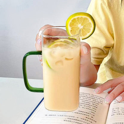 Big Capacity Square Mug with Sipper Lid
