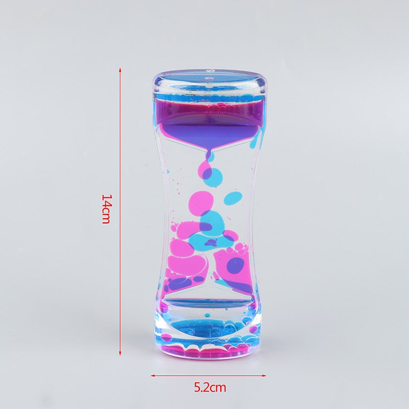 Calming Ocean Wave Hourglass Decor - Luxicro
