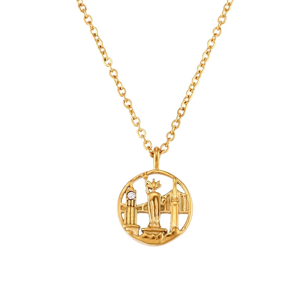 Luxury Adventure Traveller Chain Necklace