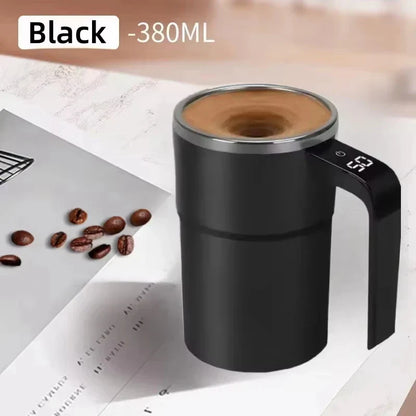 Insulated Rechargeable Coffee Mug 380ML Stainless Steel