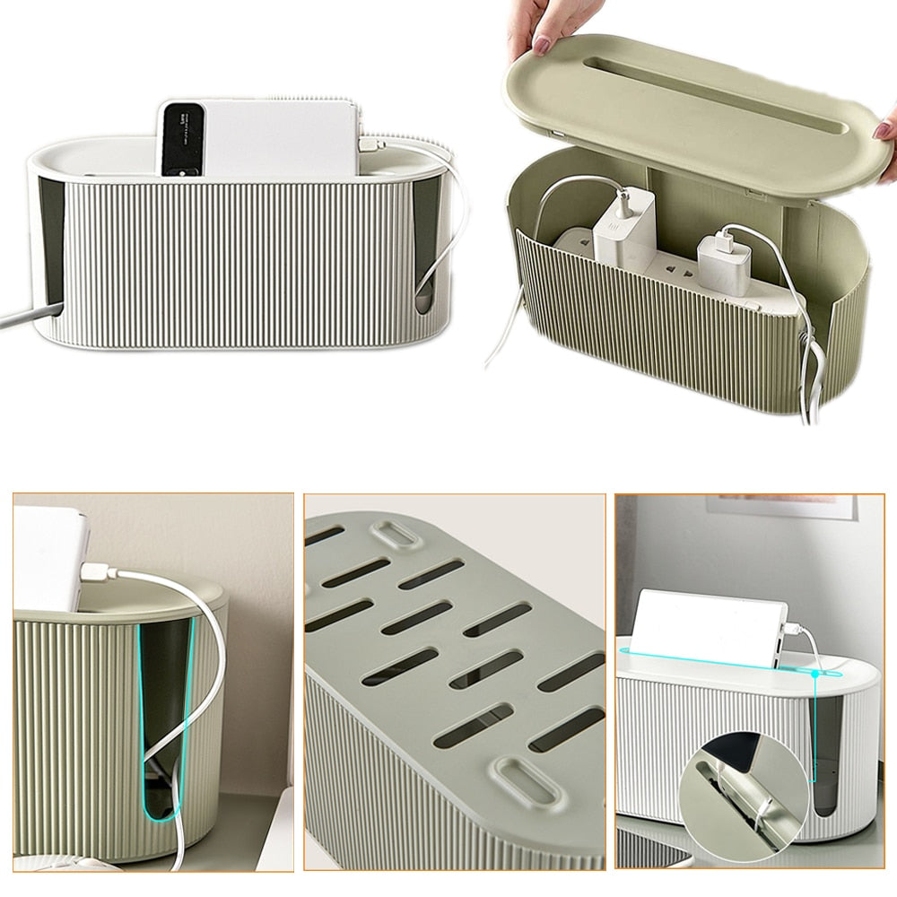 Neat Cord Storage Box Organizer