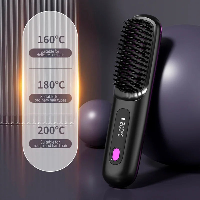 Portable Ceramic Ionic Hair Straightener