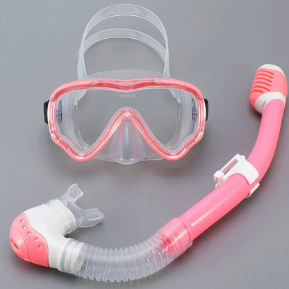 Junior Diving Mask Kit with Shatterproof Lens