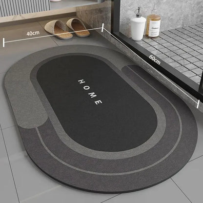 Non Slip Bathroom Mat | Fast Dry Shower Floor Mat