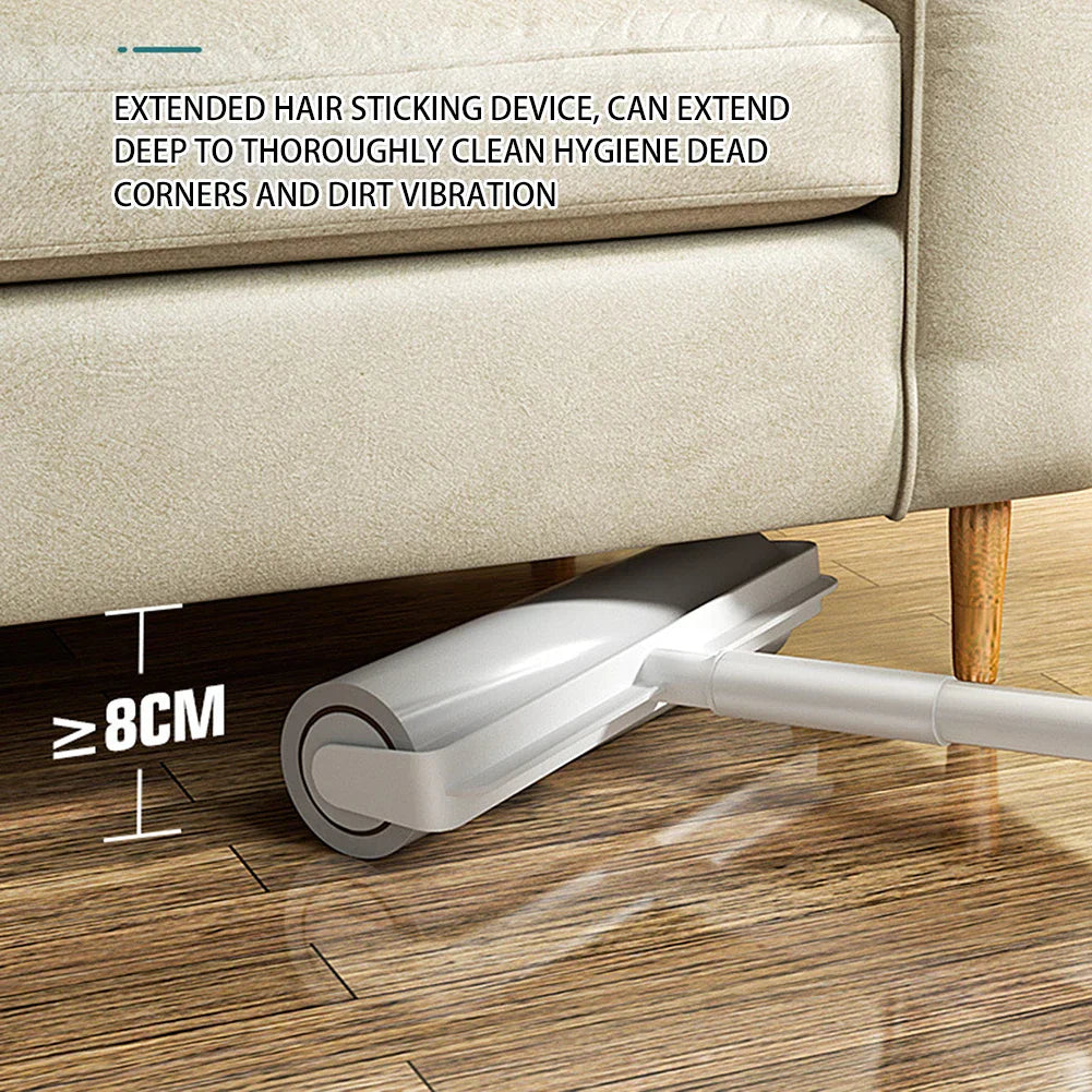 Effective Lint Roller with Extendable Handle for Pet Hair Removal
